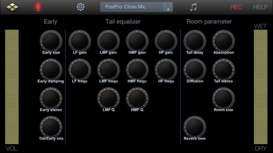 #1. AudioReverb (iOS) Podle: Harry Gohs