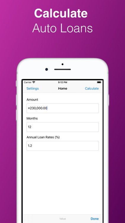 Car & Home Loan Calculator Pro screenshot-0