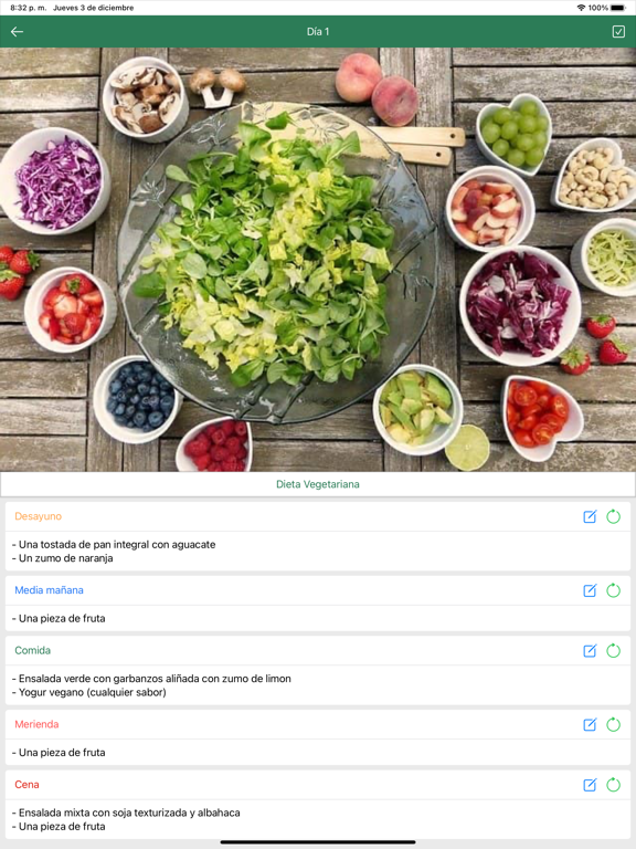 Screenshot #6 pour Dieta Vegetariana & Adelgazar