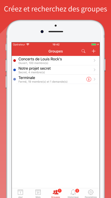 Screenshot #3 pour HiCal - Agenda collaboratif