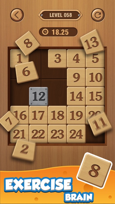 Screenshot #3 pour Number Puzzle: Wooden Style