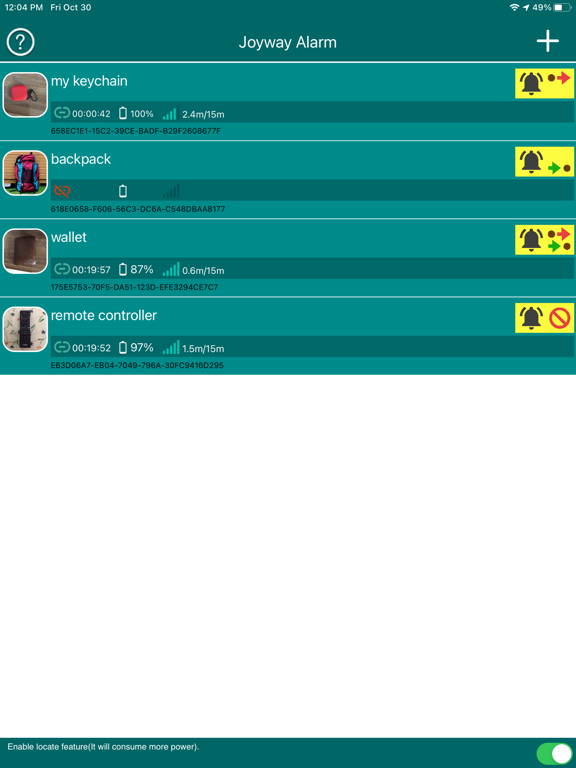 Screenshot #4 pour Joyway Alarm