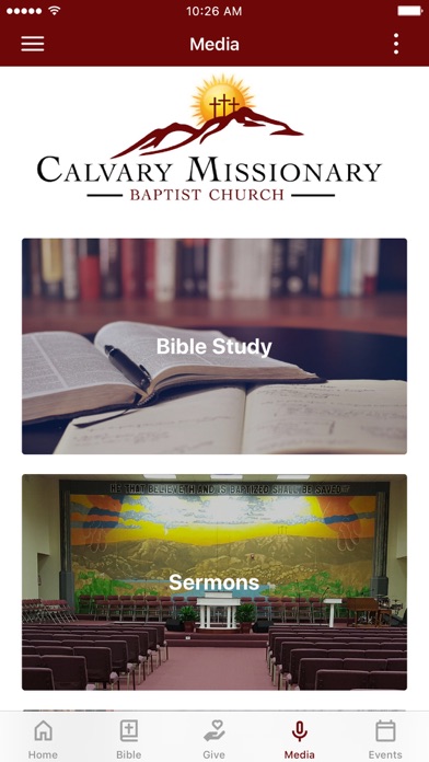 Screenshot #2 pour Calvary Baptist Church Houston
