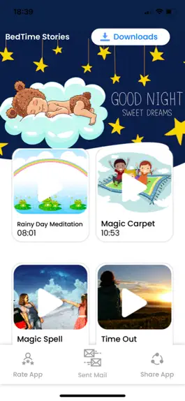 Game screenshot Bedtime Stories: iBaby Care apk