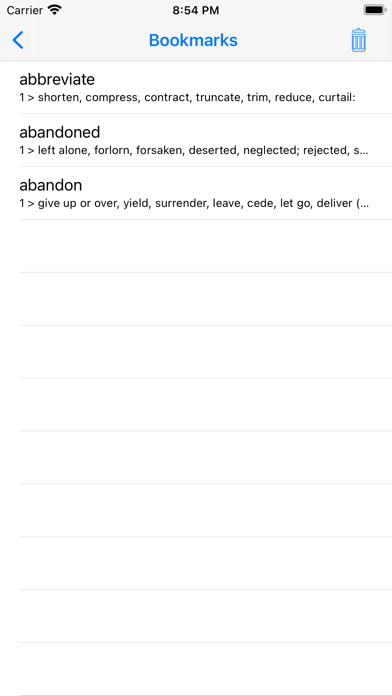 AZ Synonyms screenshot 4