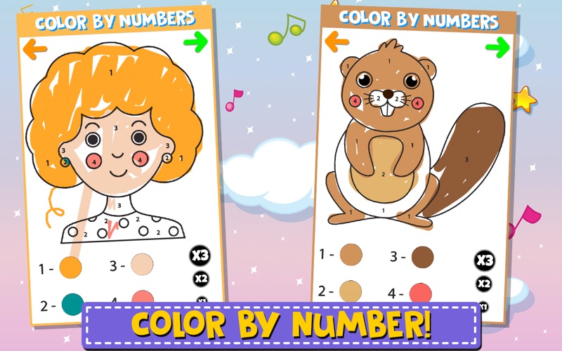 Screenshot #2 pour Color And Numbers