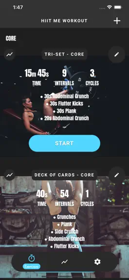 Game screenshot Hiit Me Workout with Music mod apk