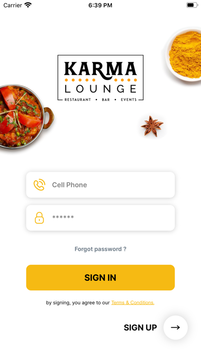 Karma Lounge CA Screenshot