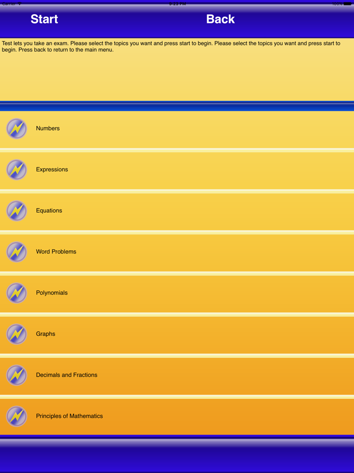 Test Review Pre-Algebra Master