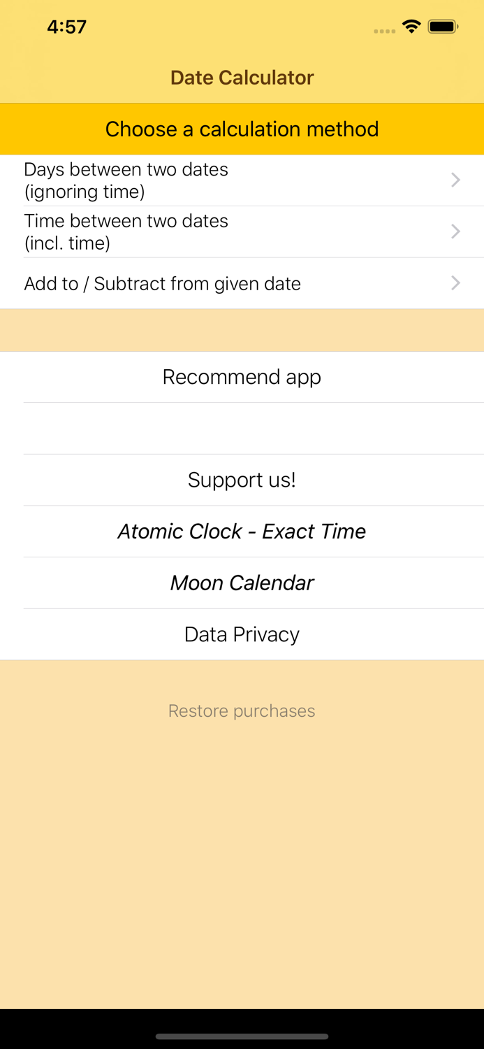 The Date Calculator PRO