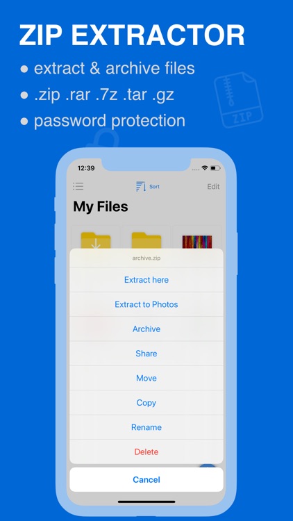 Zip Extractor — Unzip Files