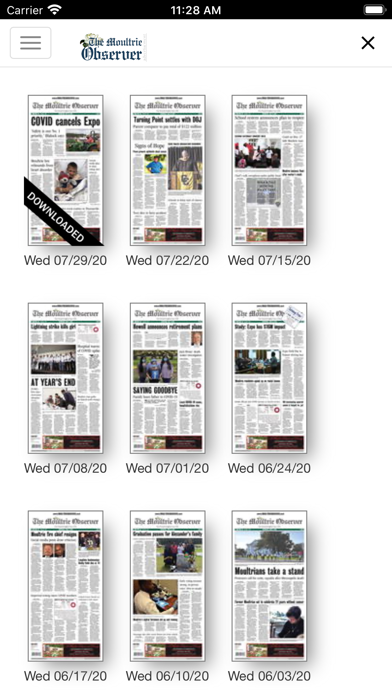 Moultrie Observer Screenshot
