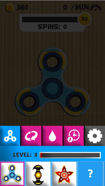 Stressless Fidget Spinner 3D