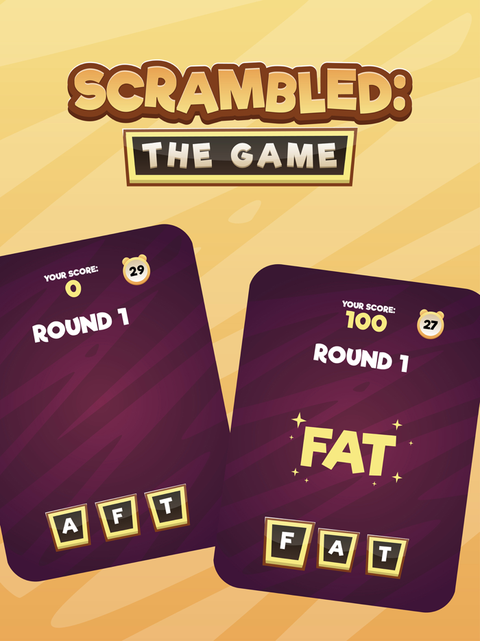 Scrambled Word Game