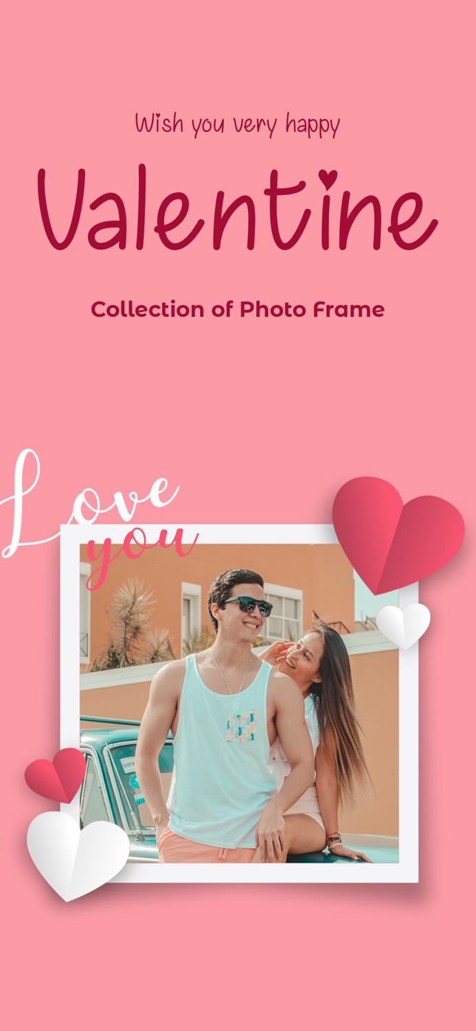 Valentine Love Photo Frame