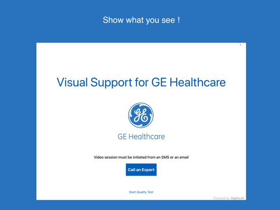 Screenshot #4 pour Visual Support GE Healthcare
