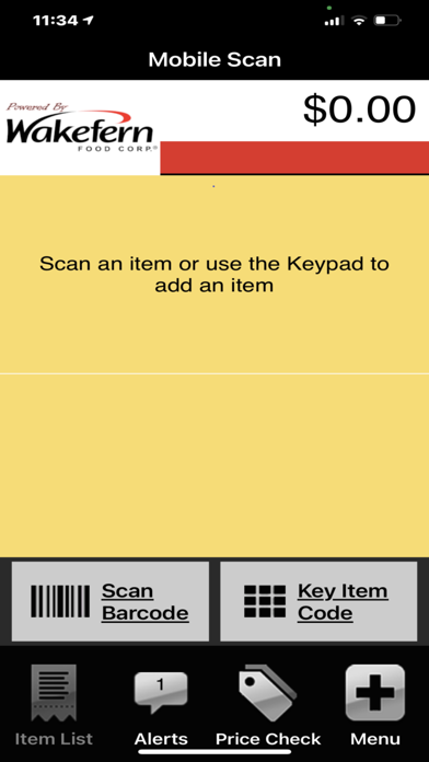 Mobile Scan Screenshot