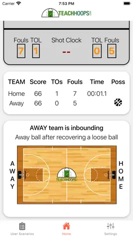 Game screenshot Basketball Scenarios Lite apk