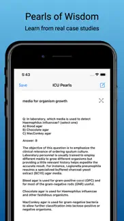 icu pearls critical care tips iphone screenshot 1