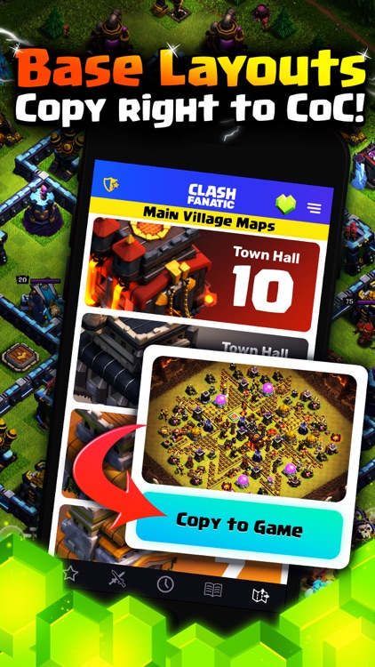 CoC Fanatic: Copy Maps & Base
