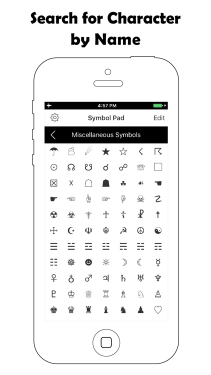 Symbol Keyboard-Character Pad