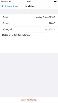 TimeRegister iphone bilder 3