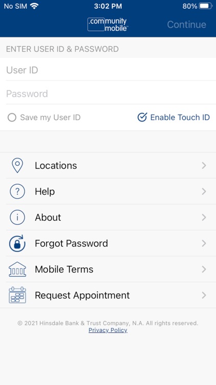 Hinsdale Bank Mobile