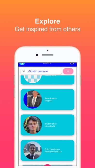 Gitfolio Screenshot 2 - AppWisp.com Gitfolio Screenshot 2 - AppWisp.com