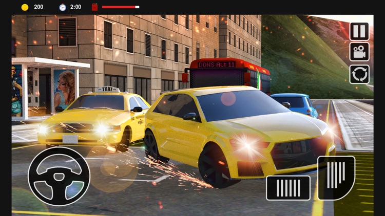 Crazy Taxi Jeep Driving Games