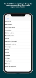 Federal Evidence Applied screenshot #7 for iPhone