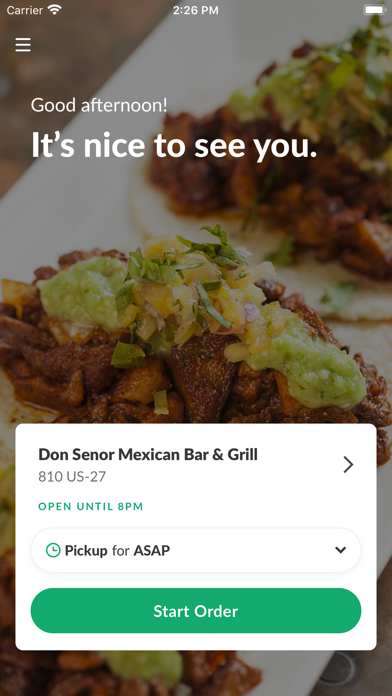 Don Senor Mexican Bar & Grill Screenshot 2 - AppWisp.com Don Senor Mexican Bar & Grill Screenshot 2 - AppWisp.com
