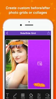 before after collages - stitch iphone screenshot 4