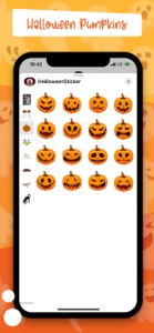 Halloween Sticker Animation screenshot #4 for iPhone