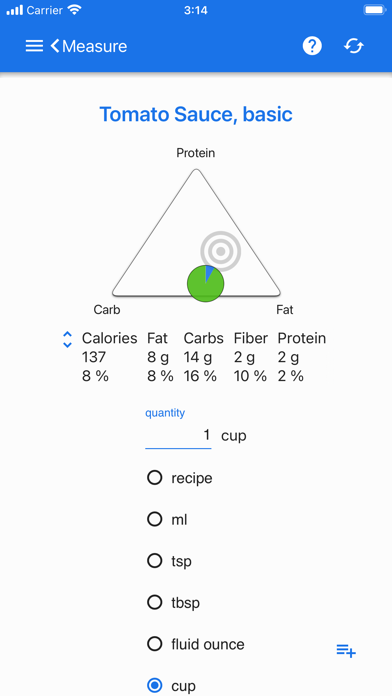WellBalancedMeal Screenshot