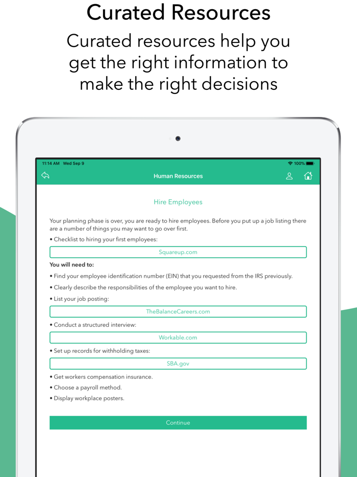 Start a Business - Resources