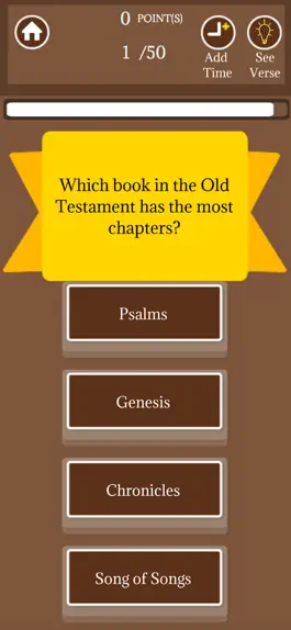 Game screenshot Biblical Trivia hack