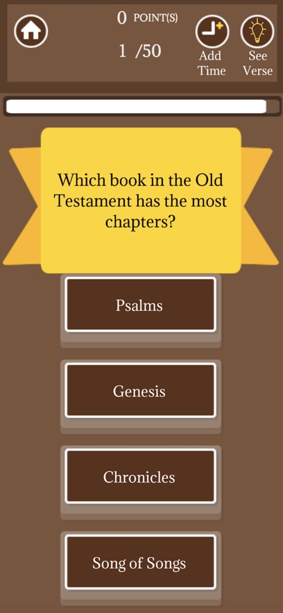 Biblical Trivia