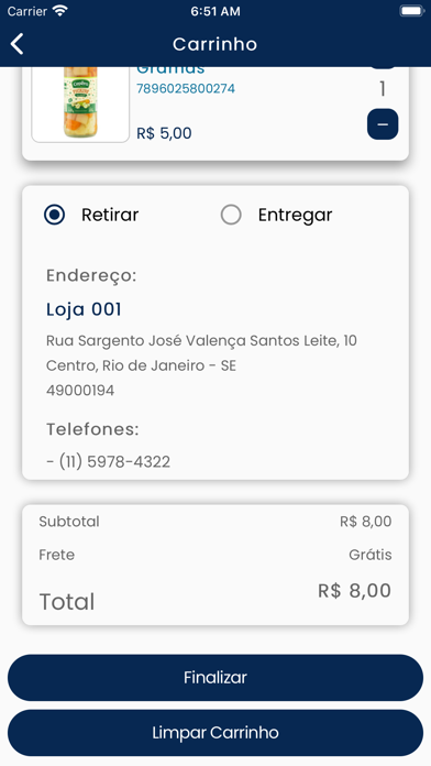 App De Vendas Screenshot