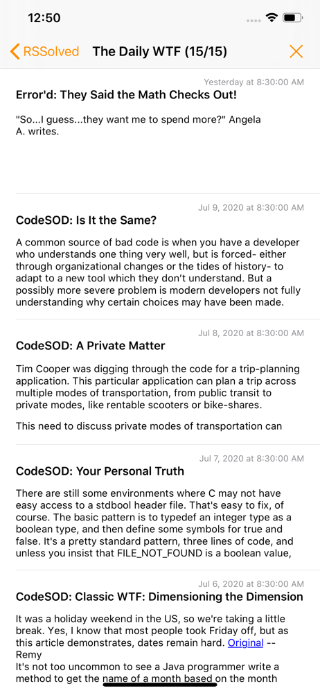 RSSolved screenshot 3