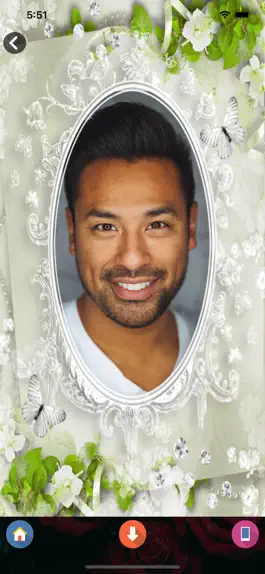 Game screenshot Flower Photo Frames Maker apk