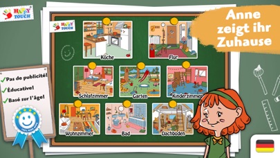 Screenshot #1 pour APPRENDRE-ALLEMAND Happytouch®