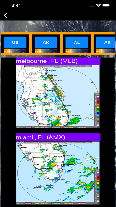 US NOAA Radars 3D Liteのおすすめ画像9