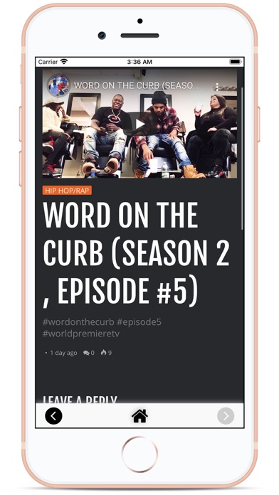 World Premiere TV Screenshot