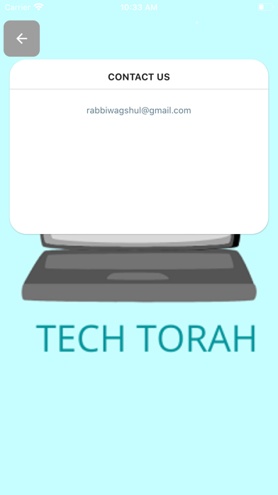 Tech Torah by Avrohom Wagshul Screenshot