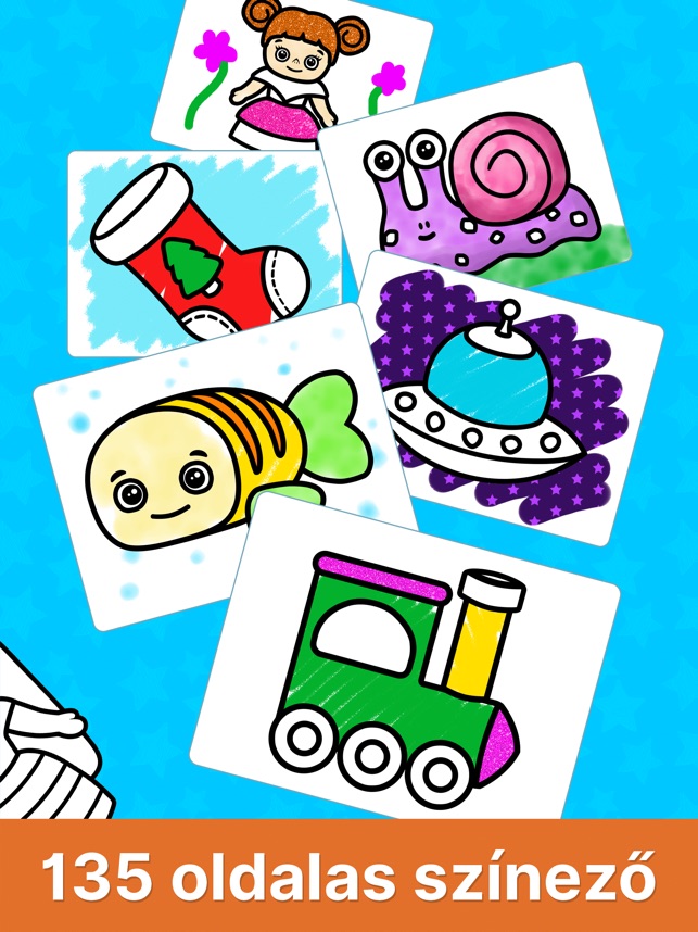 Színezős játékok gyerekeknek 2 az App Store-ban