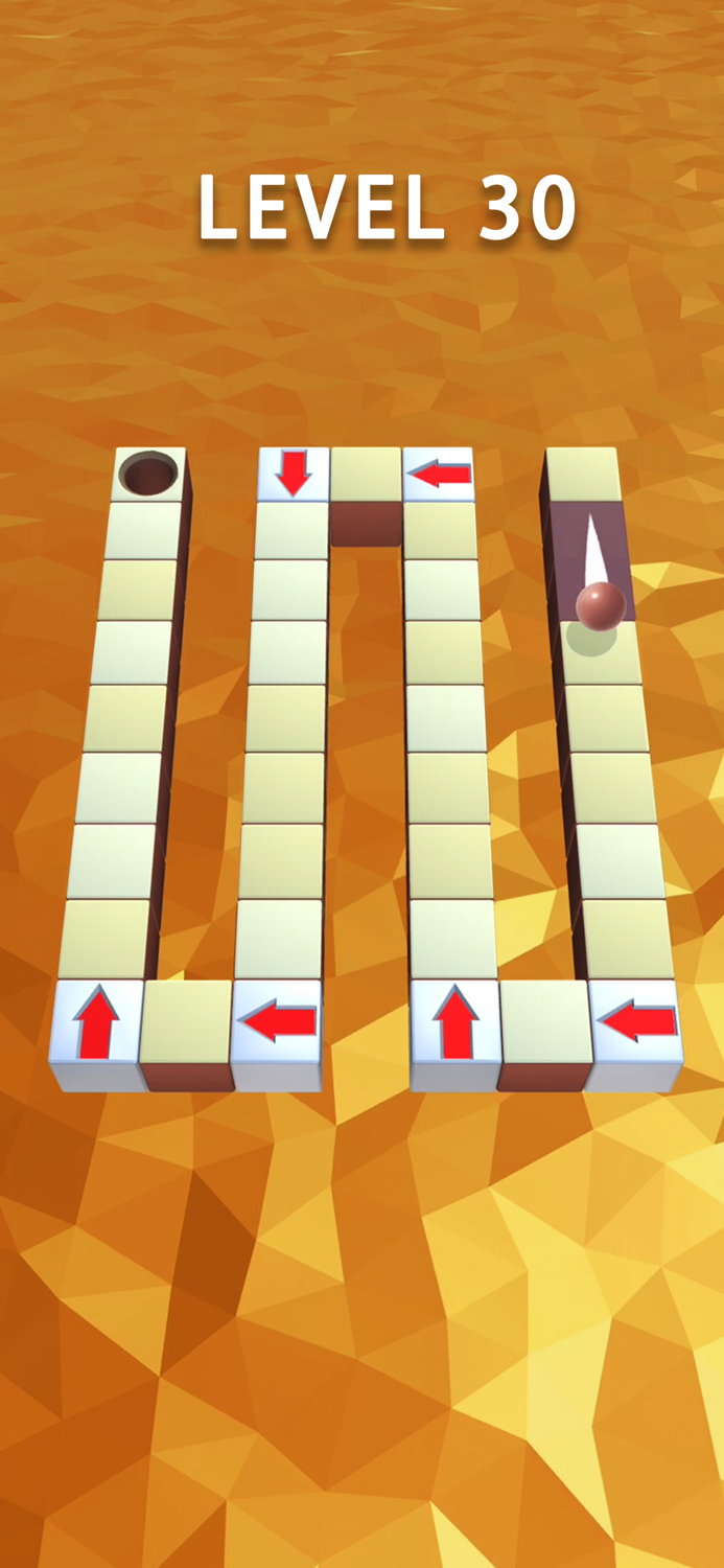 Enter Ball Hole  Sliding Rush