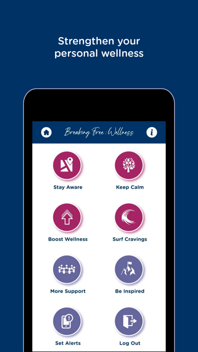 Breaking Free: Wellness Screenshot
