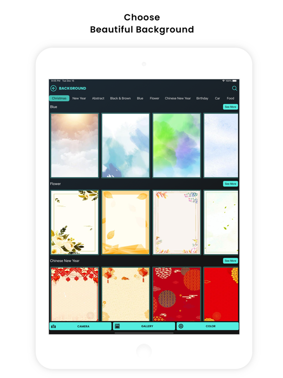 Poster Make Flyer Maker iPad screenshot 5 - Graphics & Design app