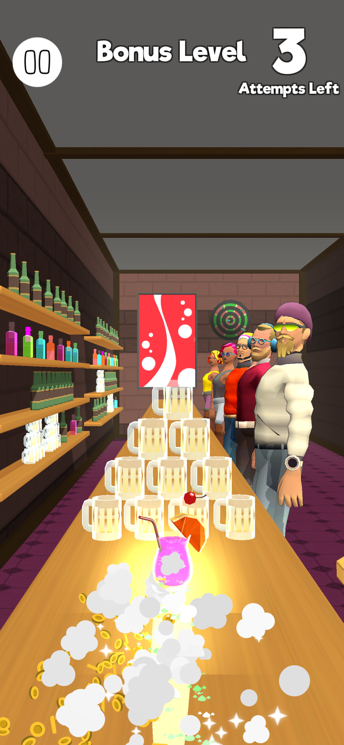 Bartender  Slide Drinks