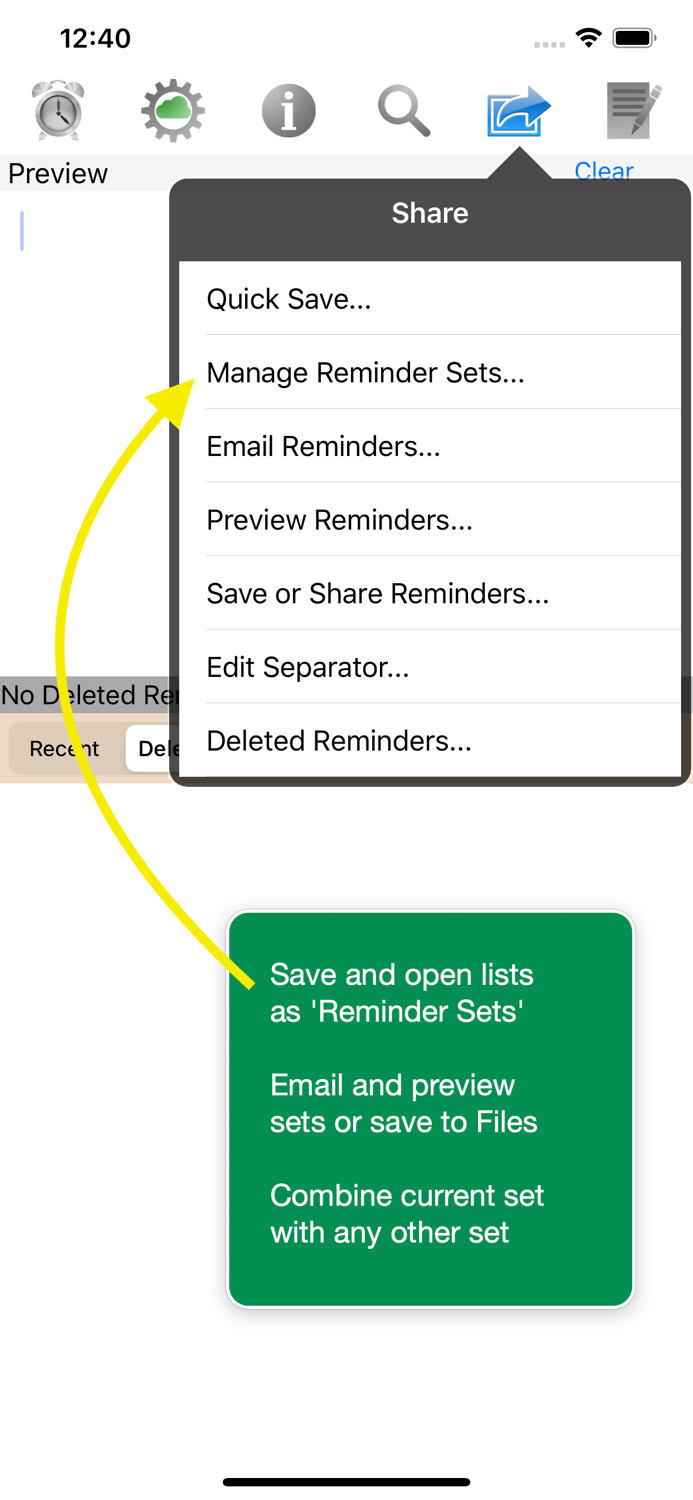 Menu Minder - To Do Reminders